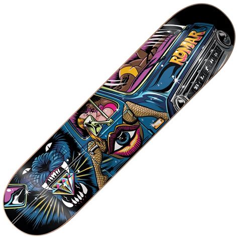 blind skateboards romar this decks a rockin skateboard deck 7 75 skateboards from native