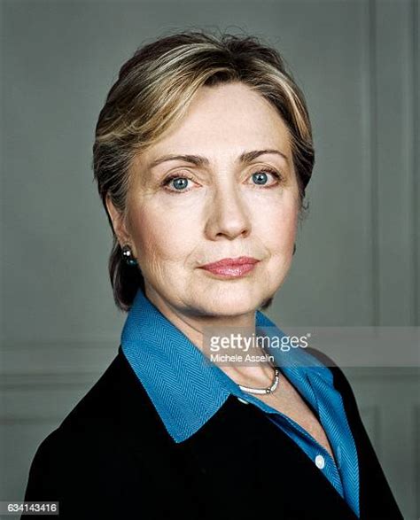 Secretary Of State Hillary Clinton Poses For A Portrait Shoot In 2003