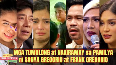 Nakakaiyak Mga Tumulong At Nakiramay Sa Pamilya Ni Sonya Gregorio At Frank Gregorio Youtube