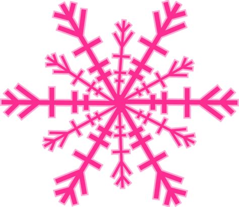 Snowflake Clip Art At Vector Clip Art Online Royalty Free
