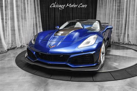 Used 2019 Chevrolet Corvette Zr1 3zr Convertible Extremely Rare Color
