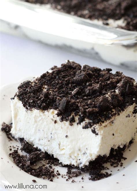 Just like the name implies, it's the easiest cake in the world update 2020: Oreo Dirt Cake recipe | Lil' Luna