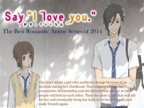 The Best Romance Anime Series Of 2014