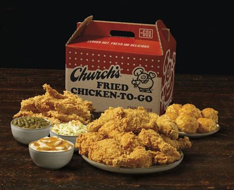 Churchs Chickens New Go Box Allows For On The Go Meals Everywhere