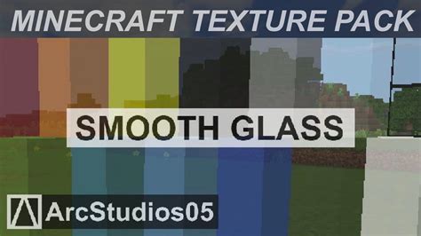 Minecraft Smooth Glass Texture Pack Download In Description Youtube