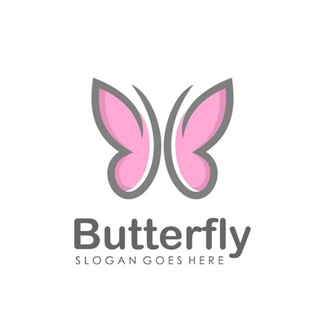 Butterfly Logo Free Template Ppt Premium Download 2020
