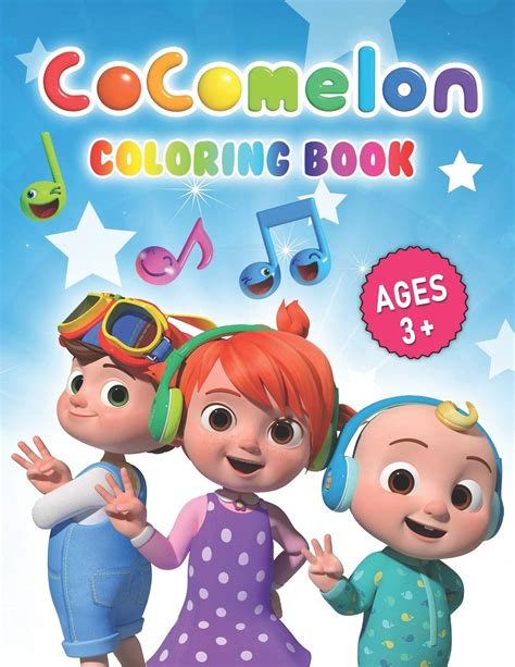 Buy Cocomelon Coloring Book Shapes Coloring Pages 123 Coloring Pages