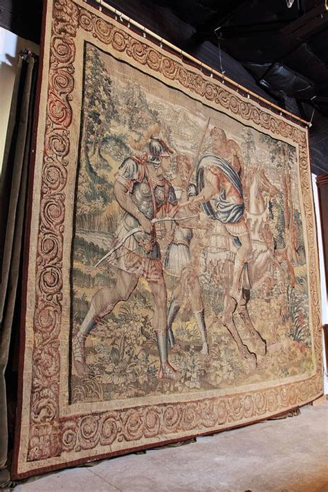 Large 17th Century Flanders Tapestry Depicting A Roman Scene At 1stdibs