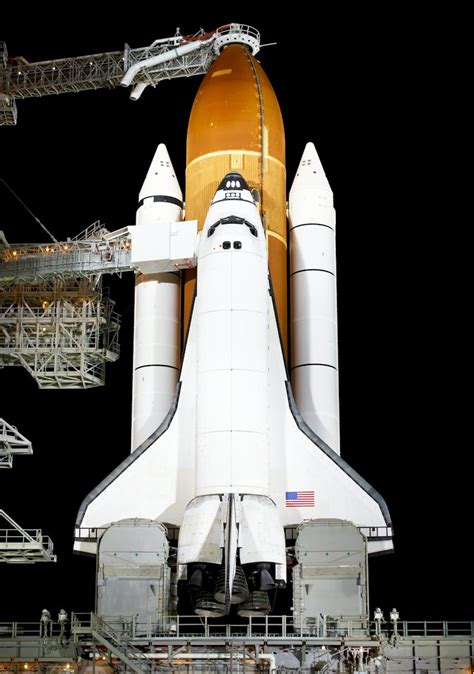 The Space Shuttle Endeavour Is Seen On Launch Pad 39a At Kennedy Space