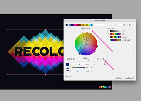 How To Use Recolor Artwork In Adobe Illustrator