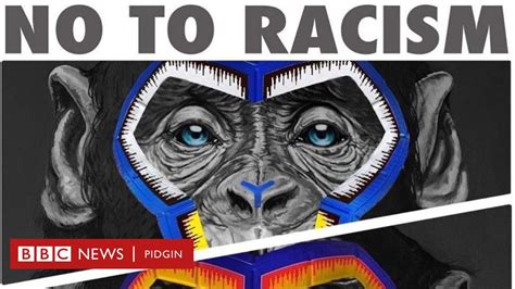 Italian Clubs Squeeze Face For Serie A Antiracism Monkey Poster BBC News Pidgin