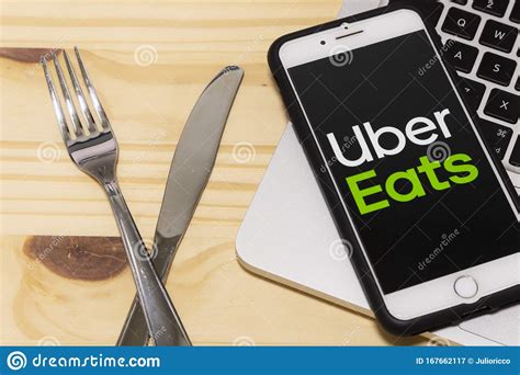 Partner with uber eats and do more for your restaurant. Uber Eats Application Icon On Apple IPhone Smartphone ...