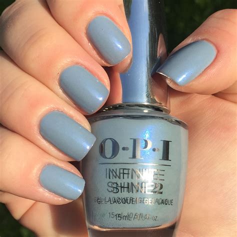 Opi In Check Out The Old Geysirs Shifting Blue Grey Work Nails