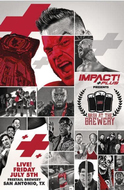 Watch Tna Impact Wrestling Bash At The Brewery 2019 7519 8 July Onli