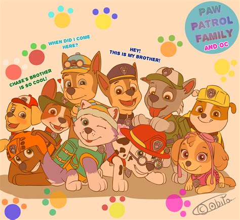 Paw Patrol We Are Forever Brothers By Ao 2 Nick On Deviantart