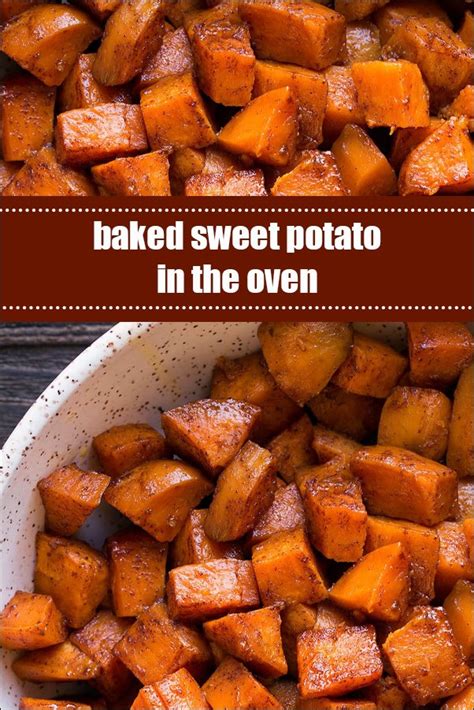 Line two large, rimmed baking sheets with parchment paper so the fries don't get stuck to the pans. Baked Sweet Potato In The Oven - HOME