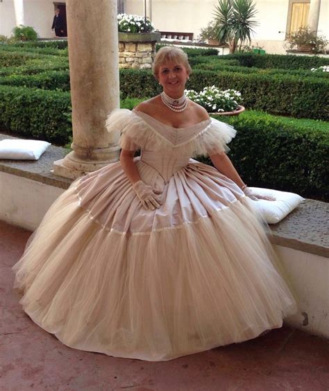 Victorian Prom Dress Victorian Ball Gown In Powdered Taffeta And