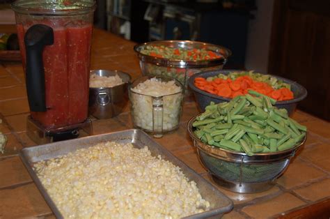 Pour can of soup over chops. Life on the Homestead: Canning Vegetable Soup