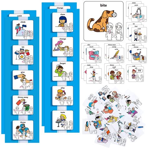 Buy 35 Pieces Communication Book Behavior Chart For Kids At Home
