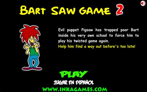 Bart Simpson Saw Game 2 Inkagames English Wiki Fandom