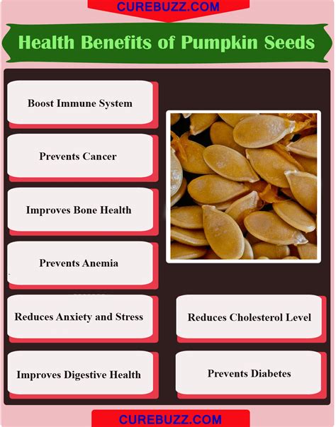 8 Health Benefits Of Pumpkin Seeds Curebuzz