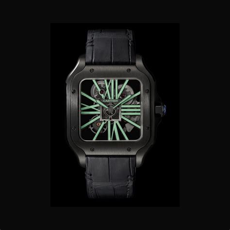 The legend of the santos de cartier watch takes flight anew with each passing decade, striking modernity as content/dam/cartier_dam/mmpackshots/jewelry/all_collections/ac 1.png. Watch Santos de Cartier Squelette | Accueil WHSA0009