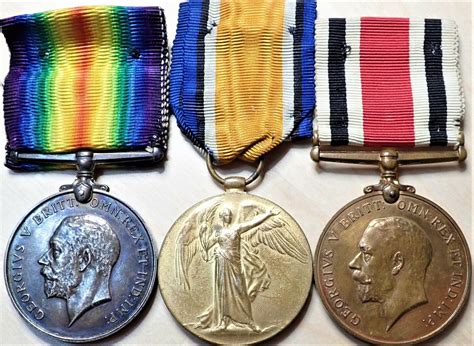 Ww1 British Army Medals Royal Artillery And Special Constabulary Jb