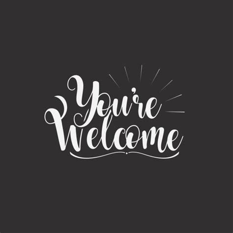 Youre Welcome Illustrations Royalty Free Vector Graphics And Clip Art