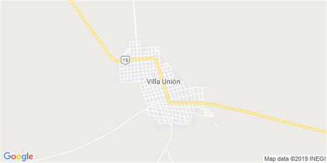 Mapa De Villa Union Coahuila Mapa De Mexico