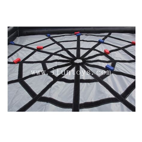 Inflatable Spider Crawl Game Interactive Inflatable Competition Sport