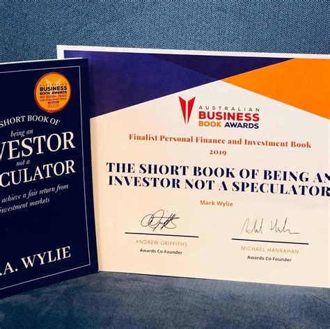 Finalist In The Australian Business Book Awards 2019 Investing Books