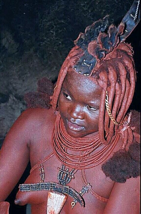 Himba Angola Tribal Women African Trade Beads Tribes Women