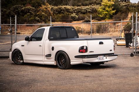 2003 Ford Lightning Cars Modified Pickup White Wallpapers Hd