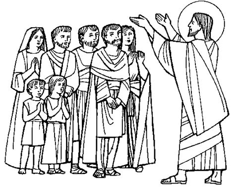 Jesus Teaching Clipart