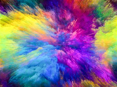 Paint Explosion Stock Image Image Of Element Wallpaper 79653703