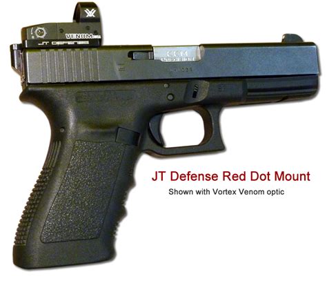 Glock Red Dot Sight Mount Optic Jt Defense