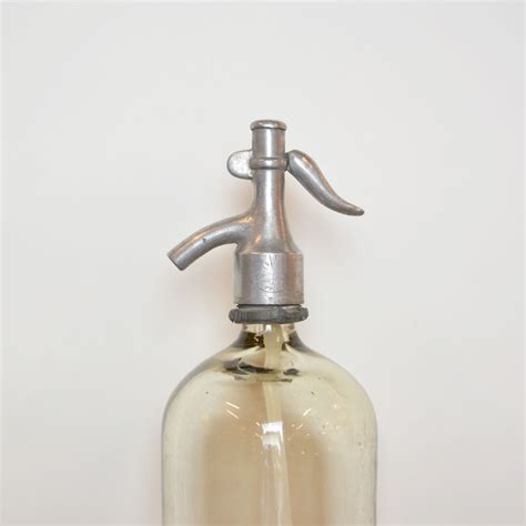 Soda Syphon Glass Bottle Retrosexual Vintage Shop