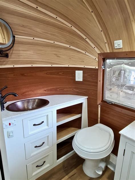 Custom Airstream Bathroom Airstream Bathroom Airstream Interiors