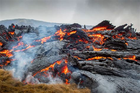 Spektakuläre Bilder Zeigen Vulkanausbruch Bei Reykjavik