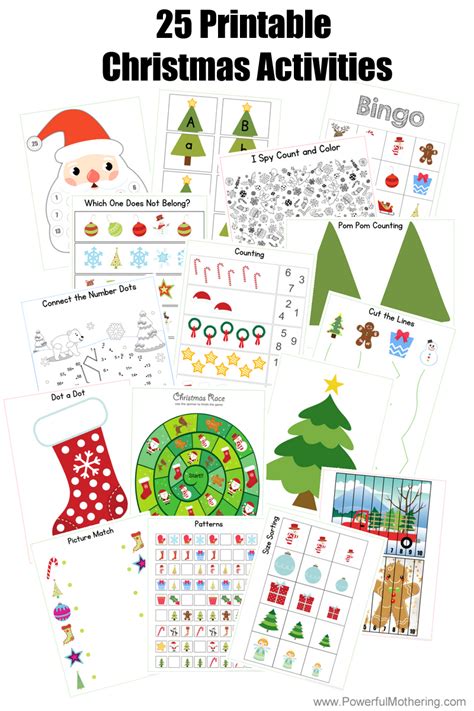 Christmas Worksheets Elementary School Enrichment Activities