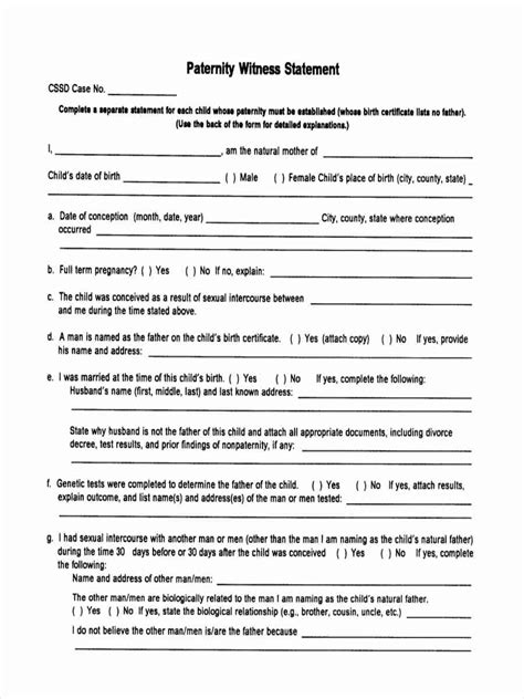 False accusations might come to nothing, but you should be prepared in case you are denied a promotion, suspended, or fired. FREE 18+ Witness Statement Forms in PDF | Ms Word