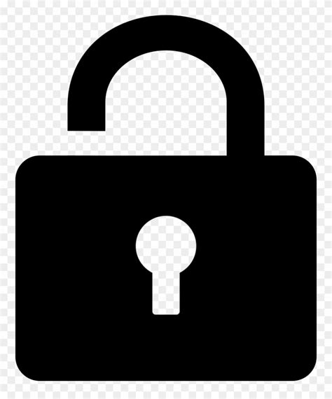 Download Free Security Icons Open Lock Icon Png Clipart 1948906