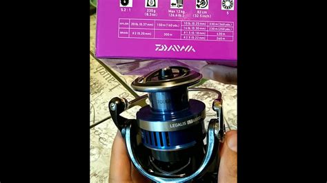 Daiwa Legalis Lt D C Youtube