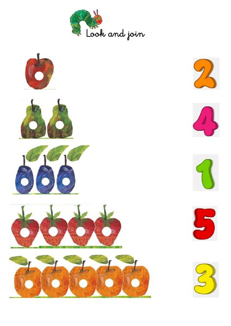 The Very Hungry Caterpillar Food Printables Pdf - The Very Hungry