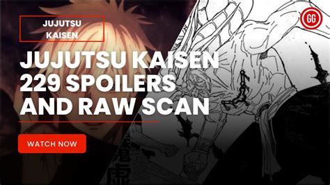 Jujutsu Kaisen Chapter Spoilers And Raw Scan Gamerz Gateway Youtube