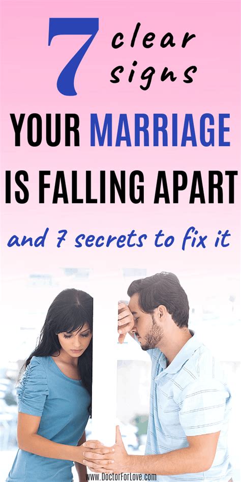 7 worrying signs your marriage is falling apart and how to fix it