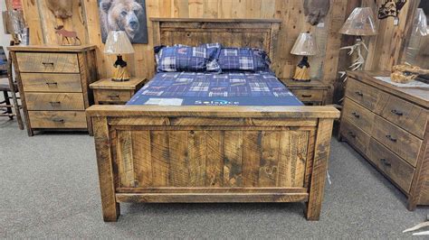 Keystone Bed — Ez Mountain Rustic Furniture