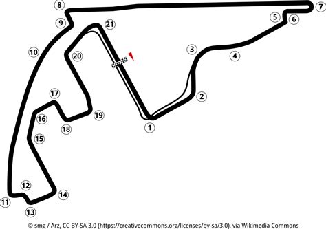 14 kurven quetschen sich in die 4,381 kilometer lange piste und machen diese extrem eng. Strecken: Yas Marina Circuit in Abu Dhabi - Großer Preis ...