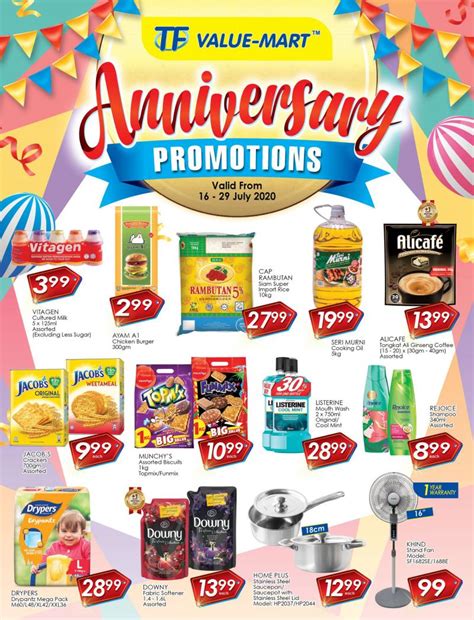 Tf value mart, 15 pcs. TF Value-Mart Anniversary Promotion Catalogue (16 July ...