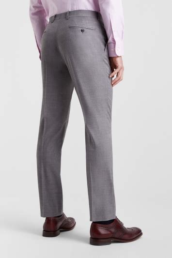 Moss 1851 Performance Tailored Fit Light Grey Pants